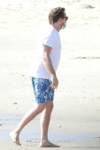 Leonardo DiCaprio in a White Tee