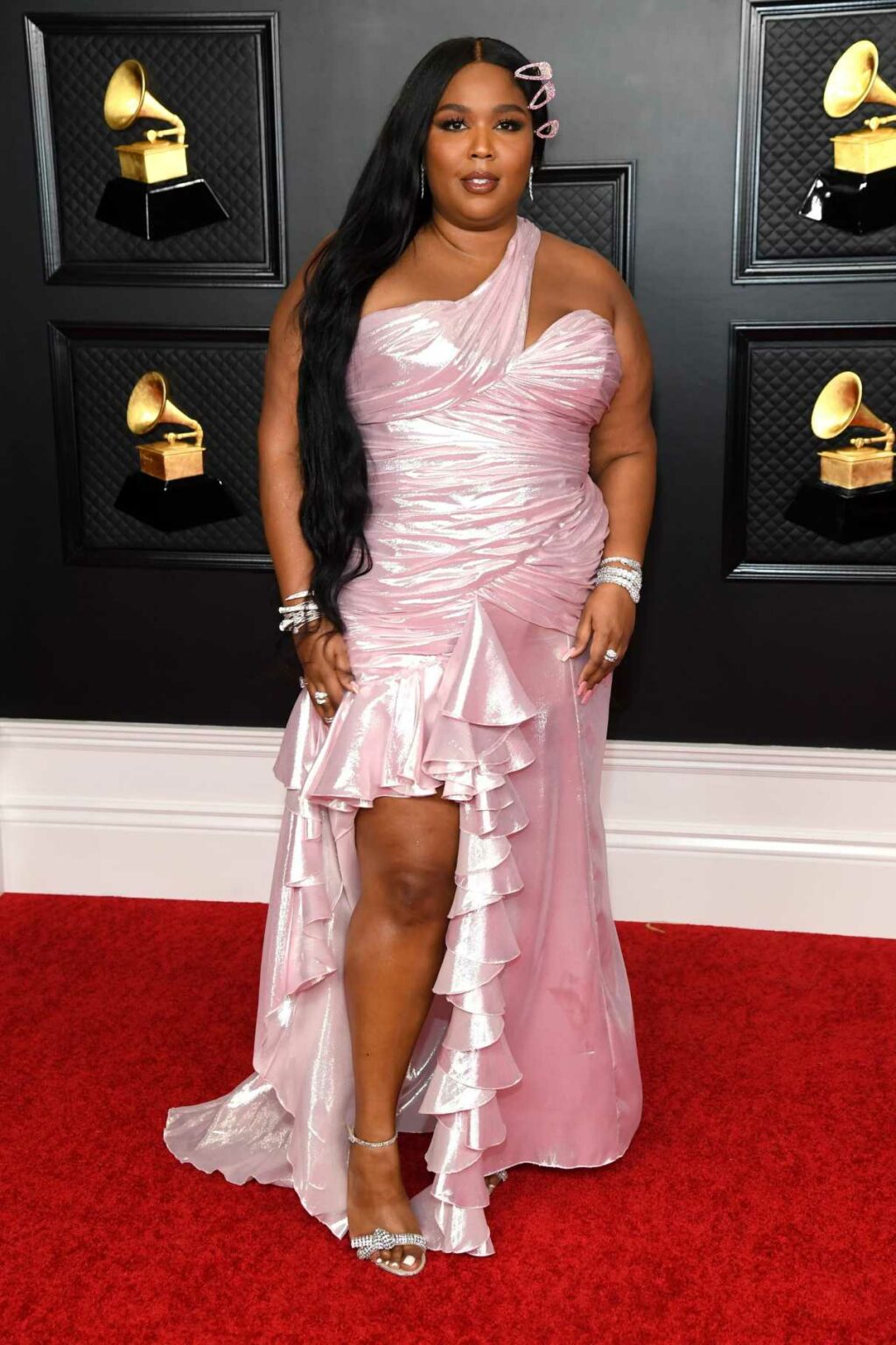 Lizzo Attends the 63rd Annual Grammy Awards in Los Angeles 03/13/2021