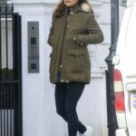 Pippa Middleton in an Olive Jacket Was Seen Out in Chelsea 03/12/2021