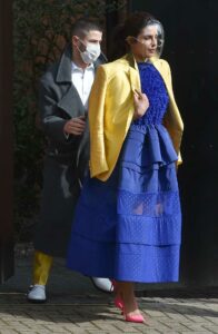 Priyanka Chopra in a Yellow Blazer