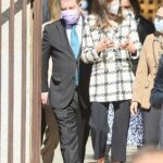 Queen Letizia of Spain Attends 2021 Princess of Girona Foundation Award in Business Category in Toledo 03/17/2021