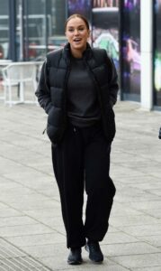 Vicky Pattison in a Black Outfit