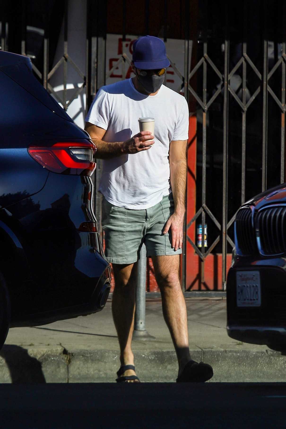 Zachary Quinto in a White Tee