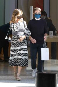 Zulay Henao in a Black Protective Mask