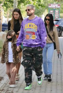 Amelia Gray Hamlin in a Rainbow Shorts