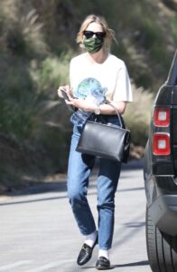 Ashley Benson in a White Tee