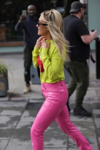 Ashley Roberts in a Pink Pants