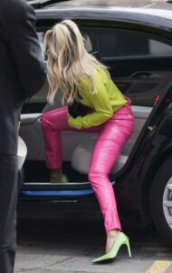 Ashley Roberts in a Pink Pants