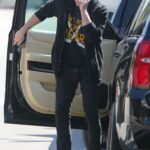 Ben Affleck in a Black Outfit Was Seen Out in Los Angeles 04/16/2021