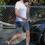 Dave Franco in a White Tee Was Seen Out for a Walk in Los Feliz 04/07/2021
