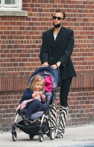 Irina Shayk in a Black Blazer