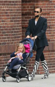 Irina Shayk in a Black Blazer