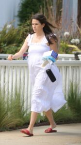 Karla Souza in a White Dress
