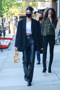 Kendall Jenner in a Black Blazer