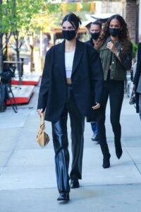 Kendall Jenner in a Black Blazer