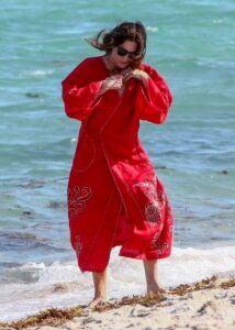 Liv Tyler in a Red Dress