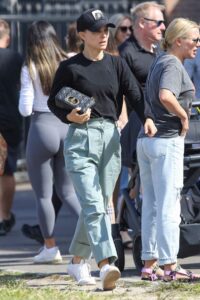 Natalie Portman in a Black Cap