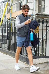 Niall Horan in a White Sneakers