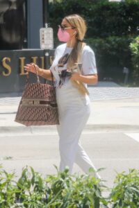 Ninel Conde in a White Tee