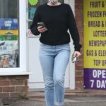 Vicky McClure in White Adidas Sneakers Was Seen Out in Nottingham 04/19/2021