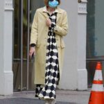 Anna Wintour in a Patterned Dress Was Seen Out for a Walk Around Manhattan’s Soho Area in NYC 05/24/2021