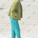 Emma Corrin Was Spotted on the Set of My Policeman in Brighton 05/13/2021