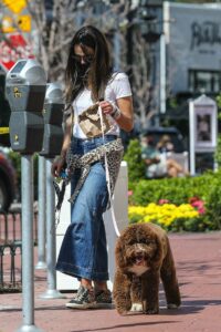 Jordana Brewster in a White Tee