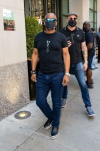 LeVar Burton in a Black Tee