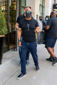 LeVar Burton in a Black Tee