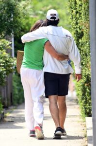 Luann De Lesseps in a Green Polo