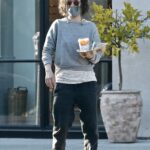 Sara Gilbert in a Grey Sweatshirt Was Seen Out in West Hollywood 05/24/2021