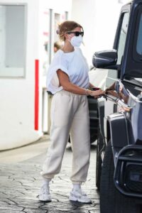 Sofia Richie in a White Blouse