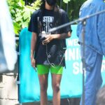 Willow Smith in a Black Tee Was Seen Out with Her Boyfriend Tyler Cole in Union Square Park in New York 05/25/2021