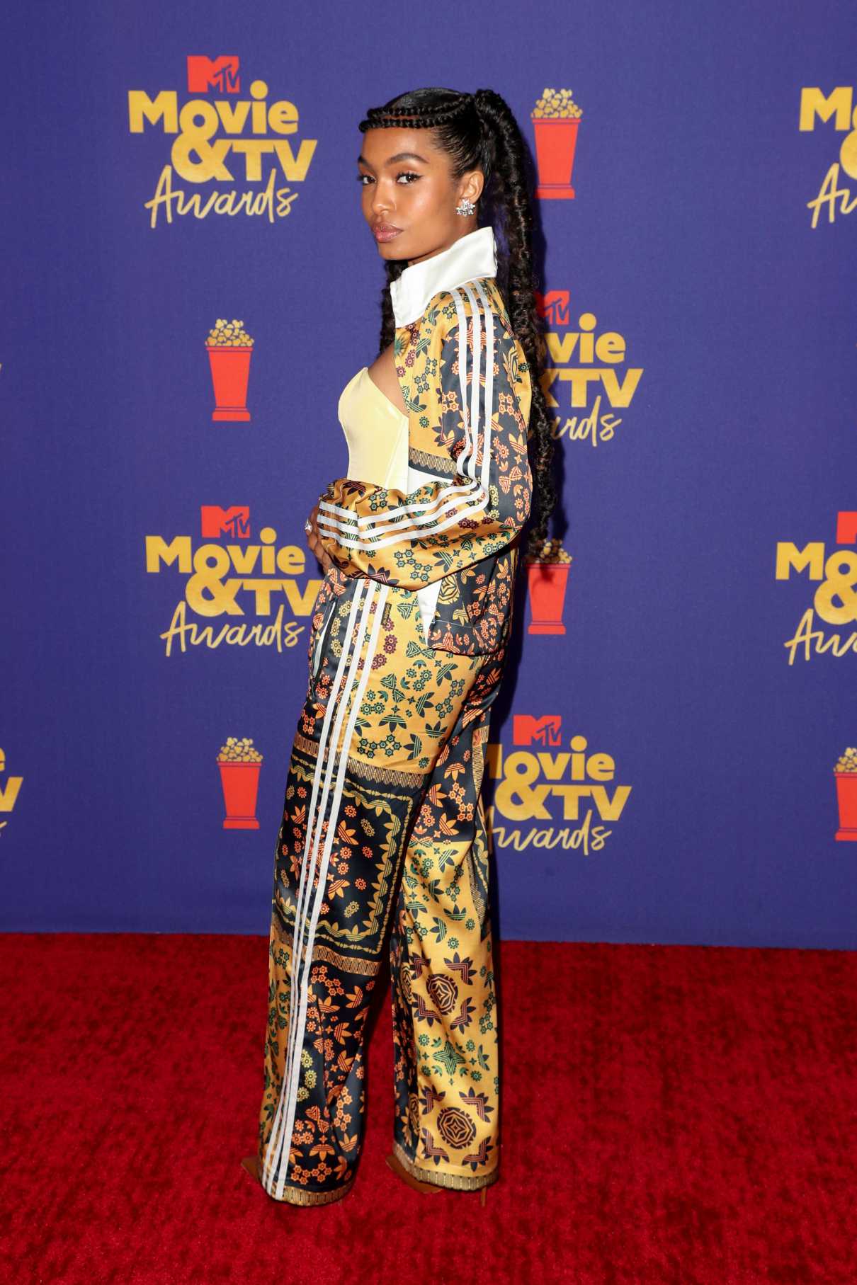 Yara Shahidi Attends the MTV Movie and TV Awards at the Hollywood