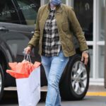 Ellen DeGeneres in a Plaid Shirt Goes Shopping at Hudson Grace in Montecito 06/06/2021