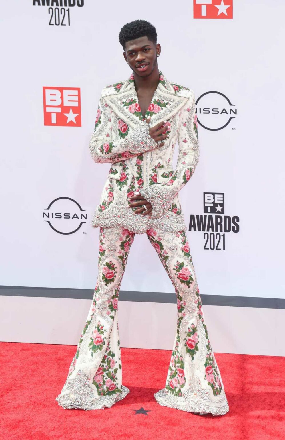 Lil Nas X Attends the 2021 BET Awards at the Microsoft Theater in Los ...