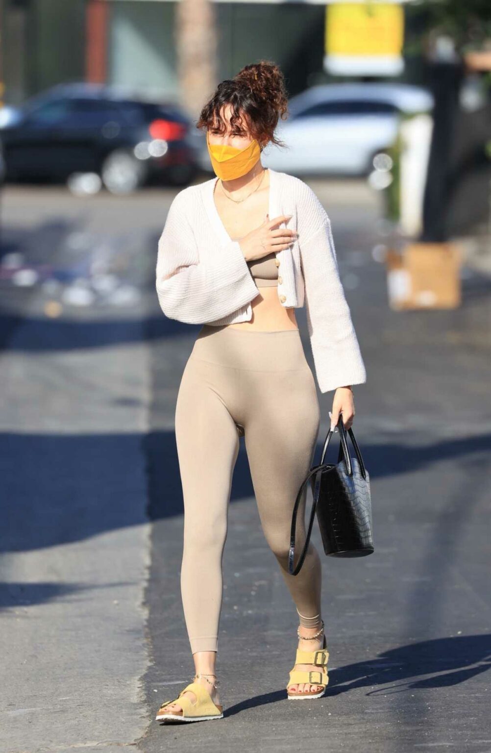 Rumer Willis In A Beige Leggings Heads To Pilates In Los Angeles Lacelebs Co