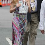 Clara Paget Arrives at the All England Lawn Tennis and Croquet Club in London 07/05/2021