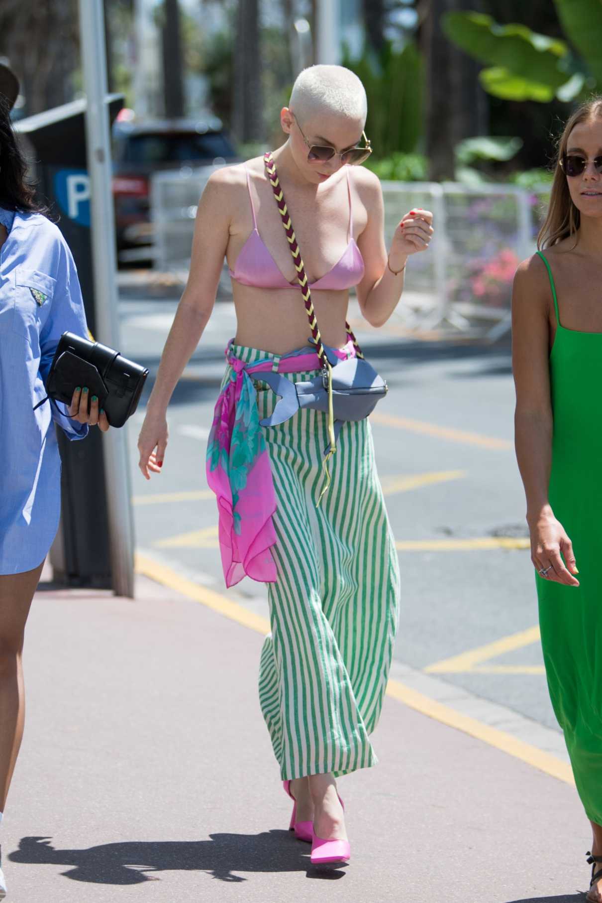 Iris Law in a Lilac Bra