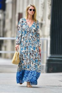 Nicky Hilton in a Floral Dress