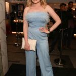 Amy Hart Attends the Jersey Boys Press Night at Trafalgar Theatre in London 08/17/2021