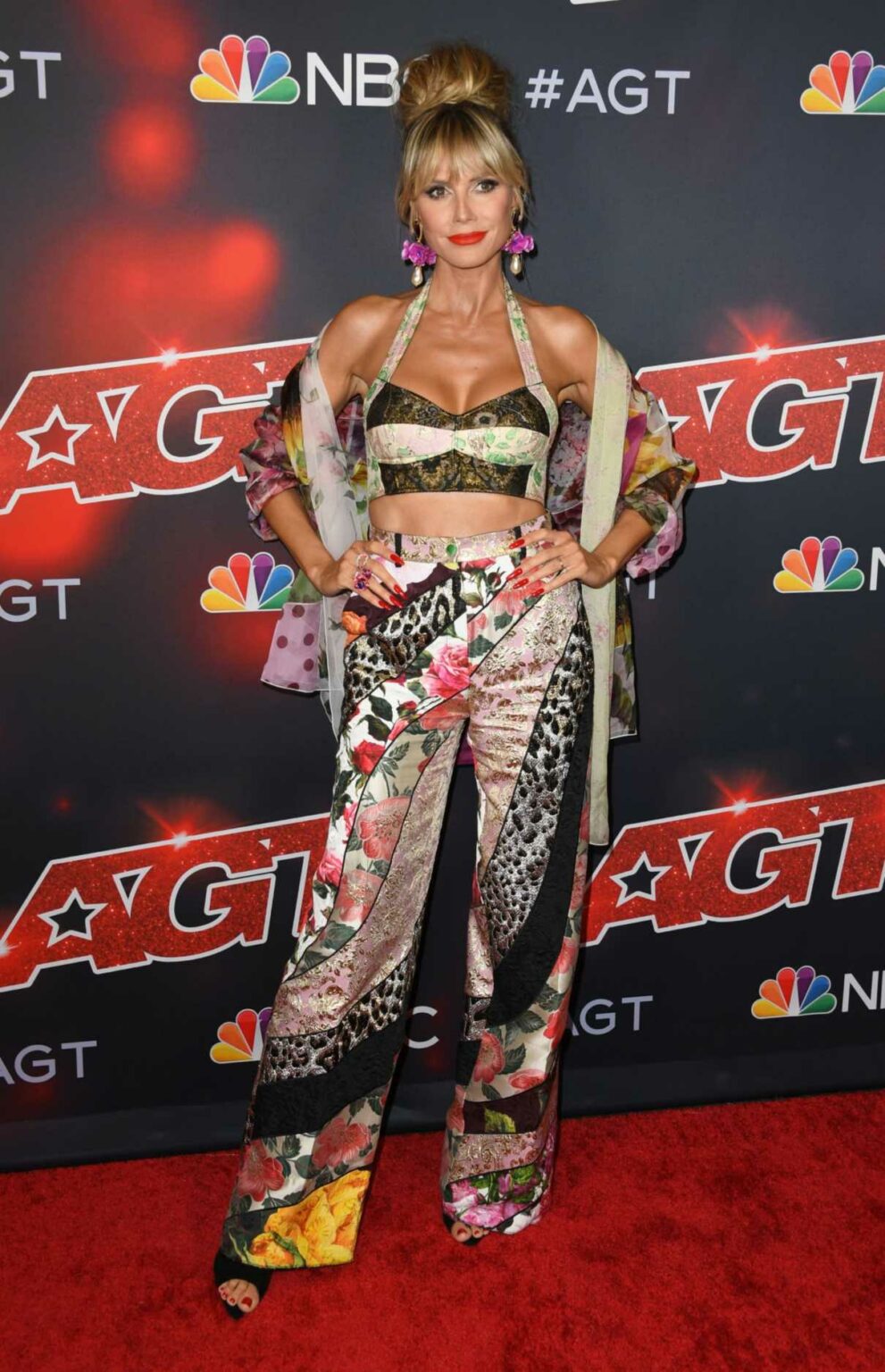 Heidi Klum Attends Americas Got Talent Season 16 Live Show At Dolby Theatre In Hollywood 0817 