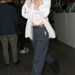 Immy Waterhouse Arrives at the Launch of Van Gogh: The Immersive Experience at The Old Truman Brewery in London 08/03/2021