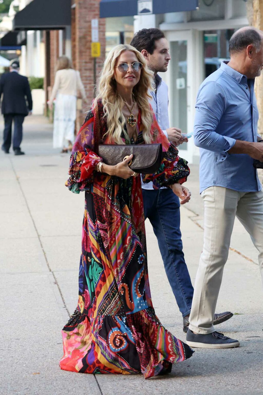 Rachel Zoe Arrives at the Free Guy Premiere in The Hamptons in New York