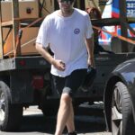 Robert Pattinson in a White Tee Was Seen Out in Los Angeles 08/05/2021