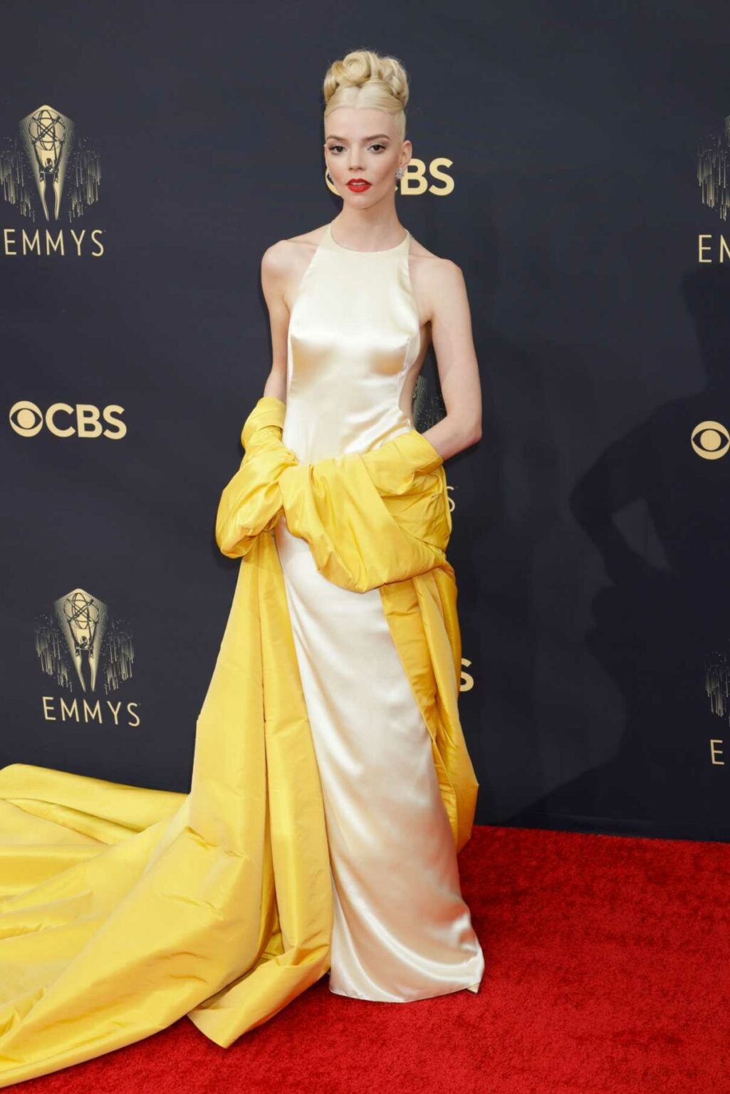 Anya Taylor-Joy Attends The 73rd Primetime Emmy Awards In Los Angeles ...