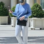 Ariel Winter in a Grey Sweatpants Visits a Skin Care Clinic in Los Angeles 09/02/2021
