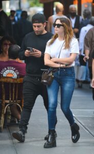 Ashley Benson in a White Tee