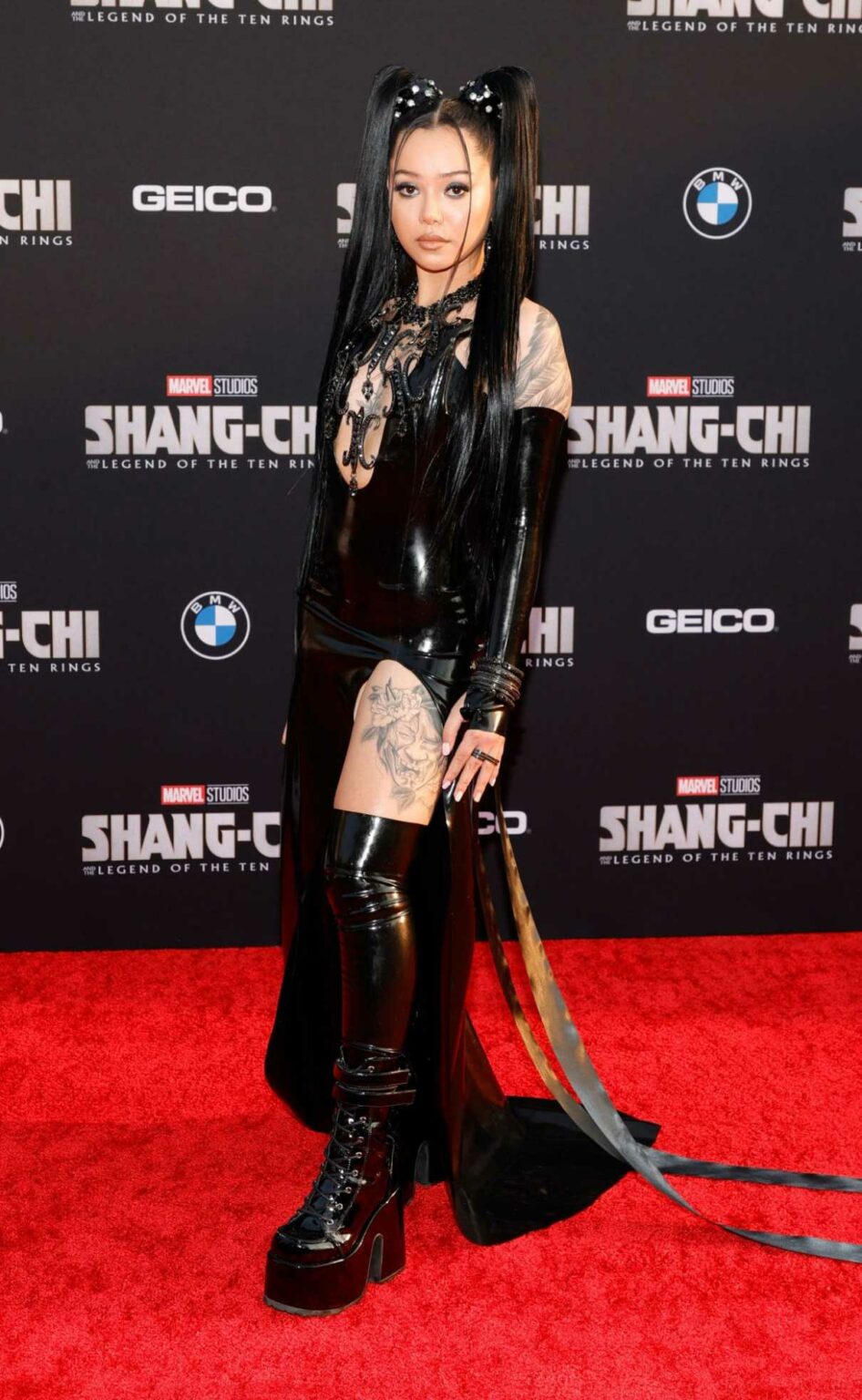 Bella Poarch Attends 2021 MTV Video Music Awards at Barclays Center in