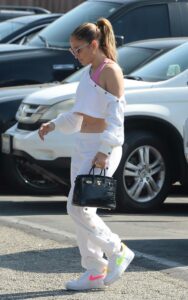 Jennifer Lopez in a White Outfit